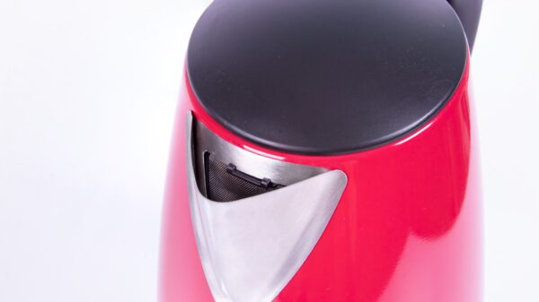Hervidor VALORY VK 1000 INOX ROJO 1.7 LTS - Imagen 4